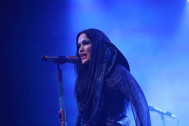 Tarja Turunen, also known as Tarja, at a concert at Huxleys Neue Welt in Berlin, September 30, 2026 Tarja Concert Berlin