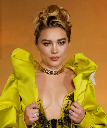 Florence Pugh arrives on the red carpet at the Netflix East Of Eden New York premiere at The Plaza Hotel on Wednesday, September 30, 2026 in New York City.  NYP20260930402 JOHNxANGELILLO