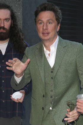 September 30, 2026, New York, New York, USA: ZACH BRAFF arrives at ABC studios in Tribeca, New York City for ‘Good Morning Americaâ New York USA - ZUMAh16_ 20260930_zaf_h16_024 Copyright: xDanxHerrickx