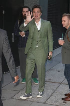 September 30, 2026, New York, New York, USA: ZACH BRAFF arrives at ABC studios in Tribeca, New York City for ‘Good Morning Americaâ New York USA - ZUMAh16_ 20260930_zaf_h16_026 Copyright: xDanxHerrickx
