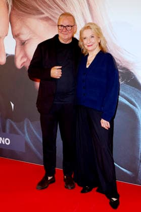 Joachim Krol and Dagmar Manzel at the premiere of the movie *Alte Liebe* at the Kino International in Berlin, September 30, 2026 Foto:xA.xBuggex xFuturexImagex liebe_6922
