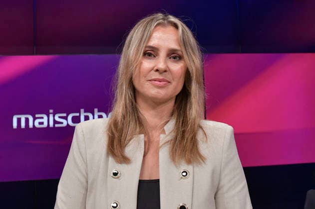 Jagoda Marinic on the ARD talk show *maischberger* at the studio in Berlin-Adlershof, Berlin, September 30, 2026 Foto:xM.xBehrensx xFuturexImagex maischberger3009_6917
