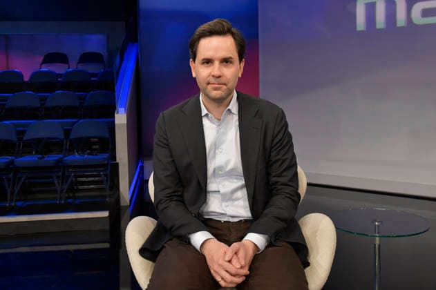 Johannes Winkel on the ARD talk show *maischberger* at the studio in Berlin-Adlershof, Berlin, September 30, 2026 Foto:xM.xBehrensx xFuturexImagex maischberger3009_6928