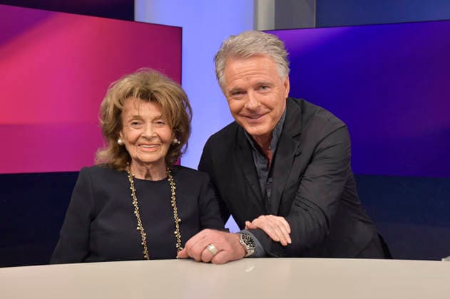 Charlotte Knobloch and Jörg Pilawa on the ARD talk show *maischberger* at the Berlin Adlershof studio, Berlin, September 30, 2026 Foto:xM.xBehrensx xFuturexImagex maischberger3009_6936