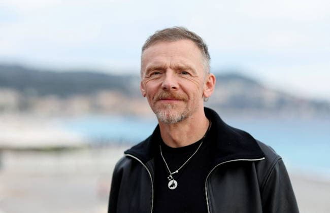 Simon Pegg at a photocall for the film *Only What We Carry*, directed by J. Adams, during the 8th edition of the Cinéroman Festival in Nice on September 30, 2026. Bruno Bebert, Dominique Jacovides, Bestimage. Photocall for the film *Only What We Carry*, directed by J. Adams, at the 8th edition of the Cinéroman Festival in Nice on September 30, 2026  Copyright: xDominiquexJacovidesx-xBrunoxBebertx xBestimagexDominiquexJacovidesx-xBrunoxBebertx xBestimagex