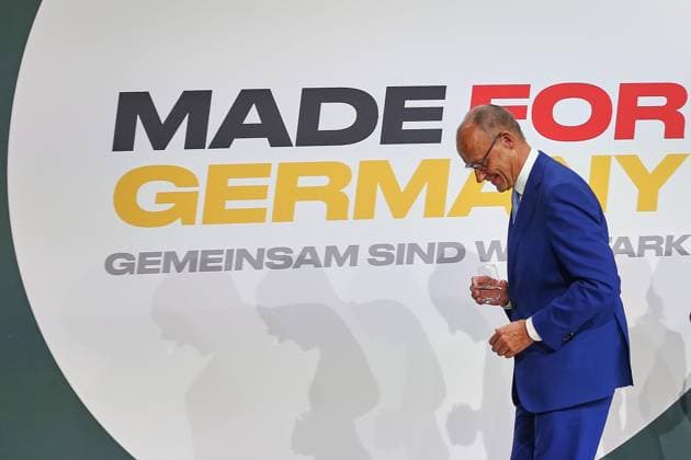 Berlin, Germany, September 30, 2026 Siemensstadt Annual Meeting of the Made for Germany Initiative Federal Chancellor Friedrich Merz, CDU Copyright: xdtsxNachrichtenagenturx dts_136969