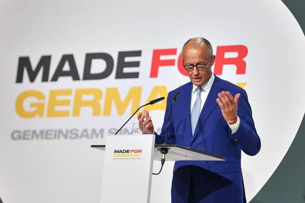 Berlin, Germany, September 30, 2026 Siemensstadt Annual Meeting of the Made for Germany Initiative Federal Chancellor Friedrich Merz (CDU) Copyright: xdtsxNachrichtenagenturx dts_136975