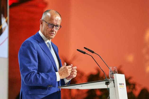 Berlin, Germany, September 30, 2026 Siemensstadt Annual Meeting of the Made for Germany Initiative Federal Chancellor Friedrich Merz, CDU Copyright: xdtsxNachrichtenagenturx dts_136981