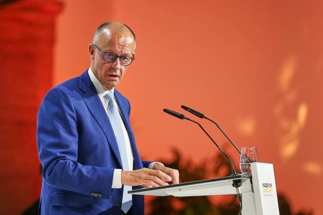 Berlin, Germany, September 30, 2026 Siemensstadt Annual Meeting of the Made for Germany Initiative Federal Chancellor Friedrich Merz, CDU Copyright: xdtsxNachrichtenagenturx dts_136982