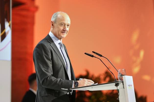 Berlin, Germany, September 30, 2026 Siemensstadt Annual Meeting of the Made for Germany Initiative Siemens CEO Roland Busch Copyright: xdtsxNachrichtenagenturx dts_136993