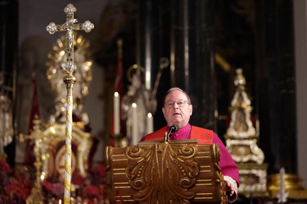 Georg Bätzing at the Boniface Vespers during the fall general assembly of the German Bishops’ Conference at Fulda Cathedral, Fulda, September 30, 2026 Foto:xP.xBackx xFuturexImagex bonifatiusvesper_6918
