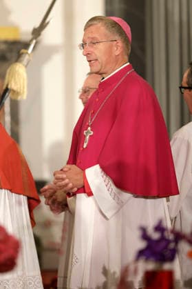 Michael Gerber at the Boniface Vespers during the fall plenary assembly of the German Bishops Conference at Fulda Cathedral, Fulda, September 30, 2026 Foto:xP.xBackx xFuturexImagex bonifatiusvesper_6934