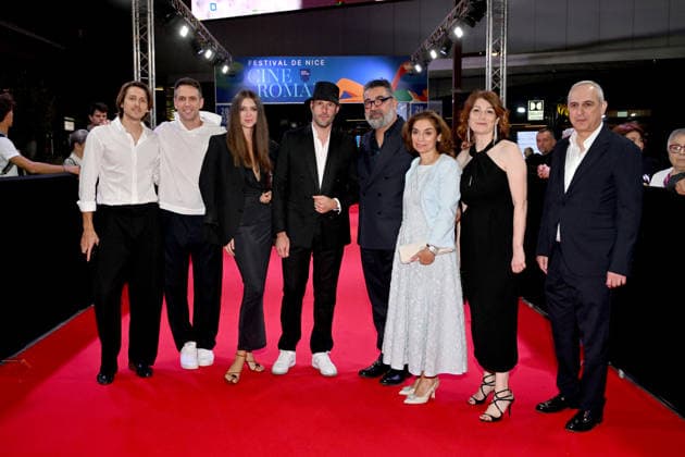 Quentin Barrois and Marc Antoine Barrois with their staff on the red carpet at the third night of the Cinéroman Festival at Pathé Gare du Sud in Nice on September 30, 2026 Bruno Bebert Dominique Jacovides Bestimage Red carpet at the third night of the Cinéroman Festival at Pathé Gare du Sud in Nice on September 30, 2026, Nice, France  Copyright: xDominiquexJacovidesx-xBrunoxBebertx xBestimagexDominiquexJacovidesx-xBrunoxBebertx xBestimagex