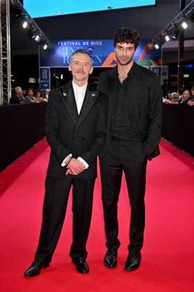Simon Pegg and Liam Hellmann on the red carpet at the third night of the Cinéroman Festival at Pathé Gare du Sud in Nice on September 30, 2026 Bruno Bebert Dominique Jacovides Bestimage Red carpet at the third night of the Cinéroman Festival at Pathé Gare du Sud in Nice on September 30, 2026, Nice, France  Copyright: xDominiquexJacovidesx-xBrunoxBebertx xBestimagexDominiquexJacovidesx-xBrunoxBebertx xBestimagex