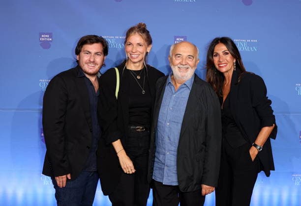 Jean Baptiste Benoin, Gérard Jugnot, and his wife Patricia Campi, Nathalie Benoin Red carpet at the third night of the Cinéroman Festival at Pathé Gare du Sud in Nice on September 30, 2026 Bruno Bebert Dominique Jacovides Bestimage Red carpet at the third night of the Cinéroman Festival at Pathé Gare du Sud in Nice on September 30, 2026 Nice  Copyright: xDominiquexJacovidesx-xBrunoxBebertx xBestimagexDominiquexJacovidesx-xBrunoxBebertx xBestimagex