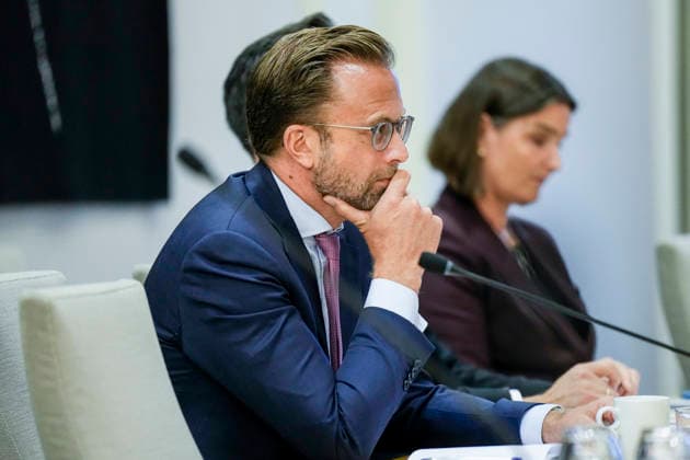Another hearing on Jeffrey Epstein’s network in Norway Oslo, October 1, 2026 Nikolai Astrup during the Storting’s Control and Constitutional Committee’s public hearing on practices at the Ministry of Foreign Affairs and Jeffrey Epstein’s network in Norway Photo: Cornelius Poppe, NTB Oslo, Norway pBHW4zjxp20 EDITORIAL USE ONLY Ref BNC POLpBHW4zjxp20 jpg  Copyright: xCorneliusxPoppex xNTBx