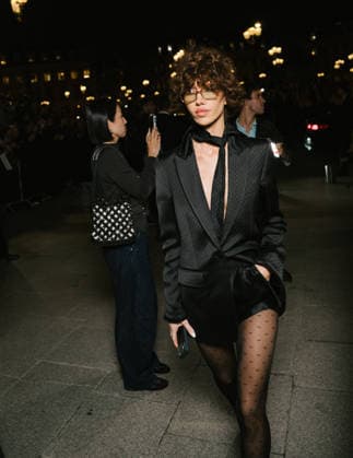 Nadia Lee Cohen at the Tom Ford Spring Summer 2027 Women’s Ready-to-Wear Collection fashion show during Paris Fashion Week (PFW) on September 30, 2026. Sam Delpech, Bestimage. Celebrities at the Tom Ford Spring Summer 2027 Women’s’s Ready-to-Wear Collection at Paris Fashion Week (PFW) on September 30, 2026, Paris, France  Copyright: xSamxDelpechx xBestimagexSamxDelpechx xBestimagex