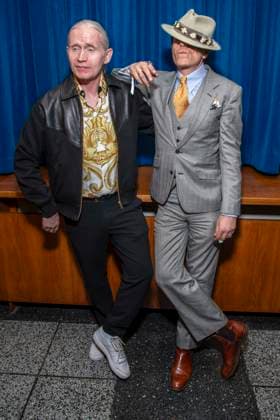 ABB ALTELIEBE Vincent Lange and Alexander Scheer at the German premiere of the feature film *Alte Liebe* at the Kino International in Berlin on September 30, 2026, Berlin, Germany