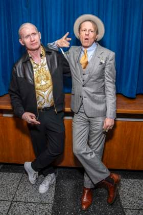 ABB ALTELIEBE Vincent Lange and Alexander Scheer at the German premiere of the feature film *Alte Liebe* at the Kino International in Berlin on September 30, 2026, Berlin, Germany