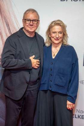 ABB ALTELIEBE: Joachim Krol and Dagmar Manzel at the German premiere of the feature film *Alte Liebe* at the Kino International in Berlin on September 30, 2026, Berlin, Germany