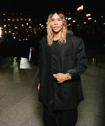Olivier Rousteing at the Tom Ford Spring Summer 2027 Women’s Ready-to-Wear Collection fashion show during Paris Fashion Week (PFW) on September 30, 2026. Sam Delpech, Bestimage. Celebrities at the Tom Ford Spring Summer 2027 Women’s’s Ready-to-Wear Collection at Paris Fashion Week (PFW) on September 30, 2026, Paris, France  Copyright: xSamxDelpechx xBestimagexSamxDelpechx xBestimagex