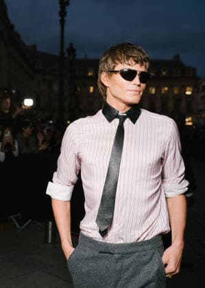 Jordan Barrett at the Tom Ford Spring Summer 2027 Women’s Ready-to-Wear Collection fashion show during Paris Fashion Week (PFW) on September 30, 2026. Sam Delpech, Bestimage. Celebrities at the Tom Ford Spring Summer 2027 Women’s’s Ready-to-Wear Collection at Paris Fashion Week (PFW) on September 30, 2026, Paris, France  Copyright: xSamxDelpechx xBestimagexSamxDelpechx xBestimagex