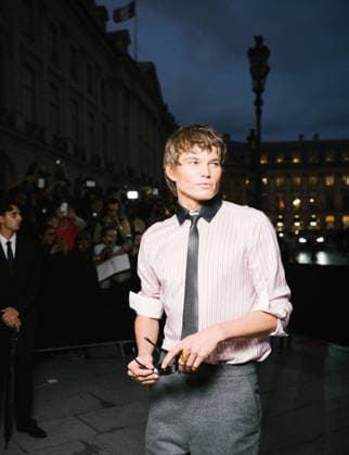 Jordan Barrett at the Tom Ford Spring Summer 2027 Women’s Ready-to-Wear Collection fashion show during Paris Fashion Week (PFW) on September 30, 2026. Sam Delpech, Bestimage. Celebrities at the Tom Ford Spring Summer 2027 Women’s’s Ready-to-Wear Collection at Paris Fashion Week (PFW) on September 30, 2026, Paris, France  Copyright: xSamxDelpechx xBestimagexSamxDelpechx xBestimagex