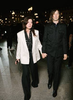 Bobby Gillespie and Katy England at the Tom Ford Spring Summer 2027 Women’s Ready-to-Wear Collection fashion show during Paris Fashion Week (PFW) on September 30, 2026. Sam Delpech, Bestimage. Celebrities at the Tom Ford Spring Summer 2027 Women’s’s Ready-to-Wear Collection at Paris Fashion Week (PFW) on September 30, 2026, Paris, France  Copyright: xSamxDelpechx xBestimagexSamxDelpechx xBestimagex