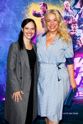 Nadja Jo Klapper and Caterina Pogorzelski at the premiere of the musical *Fack Ju Göhte: The Musical* at the BlueMax Theater in Berlin, September 30, 2026 Foto:xN.xKubelkax xFuturexImagex goehte_6919