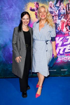 Nadja Jo Klapper and Caterina Pogorzelski at the premiere of the musical *Fack Ju Göhte: The Musical* at the BlueMax Theater in Berlin, September 30, 2026 Foto:xN.xKubelkax xFuturexImagex goehte_6918
