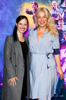 Nadja Jo Klapper and Caterina Pogorzelski at the premiere of the musical *Fack Ju Göhte: The Musical* at the BlueMax Theater in Berlin, September 30, 2026 Foto:xN.xKubelkax xFuturexImagex goehte_6920