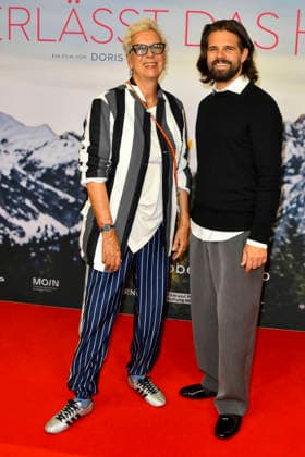 ABB FRAUWINKLER Doris Doerrie, director of *Josef Ellers*, on the red carpet at the NRW Kino film premiere of *Frau Winkler* as she leaves the Lichtburg cinema in Essen on September 30, 2026, in North Rhine-Westphalia, Germany