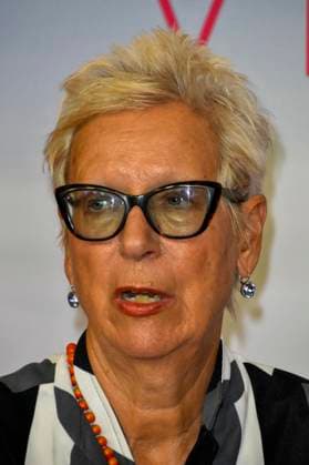 ABB FRAUWINKLER Doris Doerrie, director, on the red carpet at the NRW Kino film premiere of *Frau Winkler* as she leaves the Lichtburg cinema in Essen on September 30, 2026, in North Rhine-Westphalia, Germany