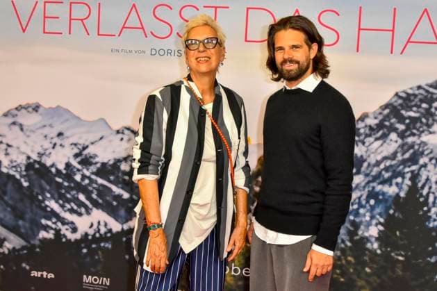 ABB FRAUWINKLER Doris Doerrie, director of *Josef Ellers*, on the red carpet at the NRW Kino film premiere of *Frau Winkler* as she leaves the Lichtburg Cinema in Essen on September 30, 2026, in North Rhine-Westphalia, Germany