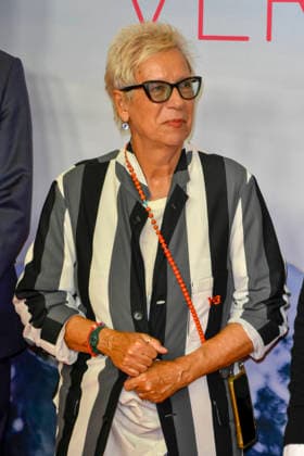 ABB FRAUWINKLER Doris Doerrie, director, on the red carpet at the NRW Kino film premiere of *Frau Winkler* as she leaves the Lichtburg cinema in Essen on September 30, 2026, in North Rhine-Westphalia, Germany