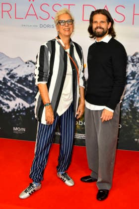 ABB FRAUWINKLER Doris Doerrie, director of *Josef Ellers*, on the red carpet at the NRW Kino film premiere of *Frau Winkler* as she leaves the Lichtburg Theater in Essen on September 30, 2026, in North Rhine-Westphalia, Germany