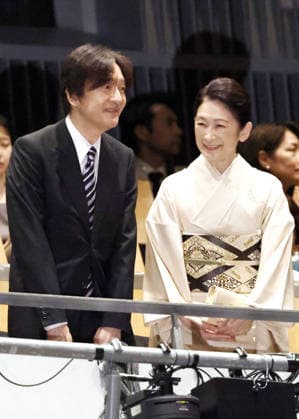 Crown prince, crown princess attend arts festival in Tokyo Japan s Crown Prince Fumihito and Crown Princess Kiko arrive at New National Theatre in Tokyo on Oct. 1, 2026, to watch a kabuki at the opening performance of the annual National Arts Festival hosted by Japan s Cultural Affairs Agency. (Pool photo)  A14AA0005629611P