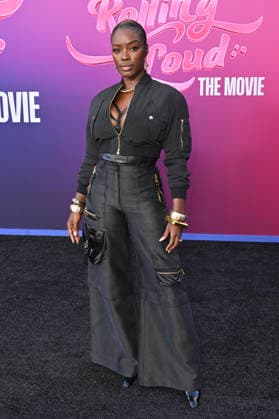 Bella Blaq at the world premiere of the movie *Rolling Loud: The Movie* at the United Artists Theater in Los Angeles, September 30, 2026 Foto:xD.xStarbuckx xFuturexImagex loud_6890