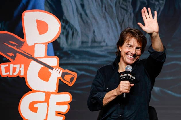 US actor Tom Cruise promotes new film Digger in South Korea US actor Tom Cruise speaks during a press conference for the movie Digger in Seoul, South Korea, on October 1, 2026. Marking his 13th promotional visit to the country, Cruise stars as eccentric billionaire Digger Rockwell in director Alejandro G. Inarritu s satirical disaster drama. Seoul South Korea  Copyright: xMatrixxImagesx xJungxUi-Chelx