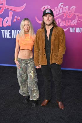 Skyler Shaye and Christian Lopez at the world premiere of the movie *Rolling Loud The Movie* at the United Artists Theatre in Los Angeles, September 30, 2026 Foto:xD.xStarbuckx xFuturexImagex loud_6910