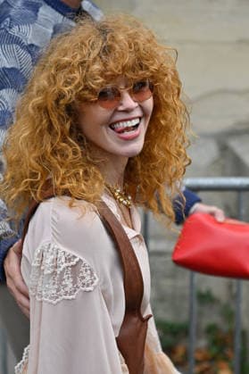PFW Chloe Outside Arrivals JR Natasha Lyonne arriving at the Chloe show during Paris Fashion Week, in Paris, France on 1 October 2026. Photo by Julien Reynaud APS-Medias ABACAPRESS.COM Paris France  Copyright: xReynaudxJulien APS-Medias ABACAx