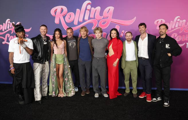 Arrivals at the Los Angeles premiere of Rolling Loud: The Movie at the United Theater Featuring: Matt Zingler, Will Phelps, Ryan Kroft, Christine Ko, Dani Oliveros, Christian Convery, Owen Wilson, Tariq Cherif, Jeremy Garelick, Ski Mask the Slump God Where: Los Angeles, California, United States When: 30 Sep 2026 Credit: Faye s Vision Cover Images EDITORIAL USE ONLY. NOT FOR USE BY NEWSPAPERS BASED IN THE UK. Copyright: xx coverimg56069833