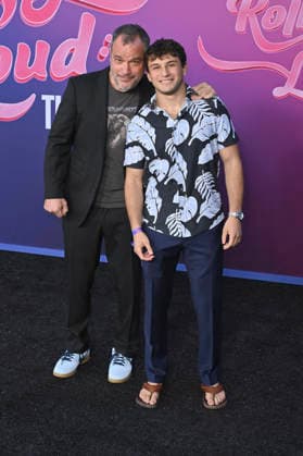 Jeremy Garelick with his son Zion Garelick at the world premiere of the movie *Rolling Loud The Movie* at the United Artists Theatre in Los Angeles, September 30, 2026 Foto:xD.xStarbuckx xFuturexImagex loud_6927
