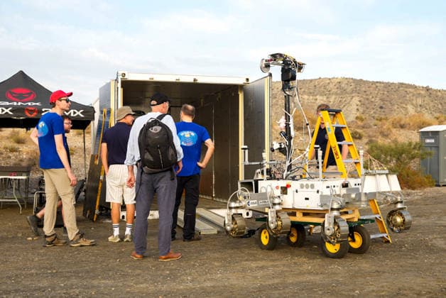 ESA Tests the Charlie Mars Rover from the ExoMars Rosalind Franklin Mission in Tabernas Images of the Charlie Mars rover in the Tabernas Desert October 1, 2026, in Tabernas, Almería, Andalusia, Spain The European Space Agency (ESA) is conducting field tests of the Charlie Mars rover in Tabernas, Almería, with the goal of testing technologies and operations that will be relevant to the ExoMars Rosalind Franklin mission, which is designed to explore the surface of Mars October 1, 2026 Marian Leó Almería, Andalusia Almería, Andalusia Spain Copyright: xMarianxLeonx 7812249