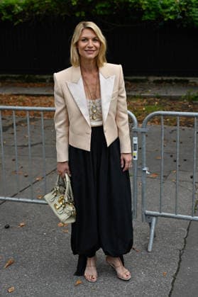 PFW Chloe Outside Arrivals JR Claire Danes arriving at the Chloe show during Paris Fashion Week, in Paris, France on 1 October 2026. Photo by Julien Reynaud APS-Medias ABACAPRESS.COM Paris France  Copyright: xReynaudxJulien APS-Medias ABACAx