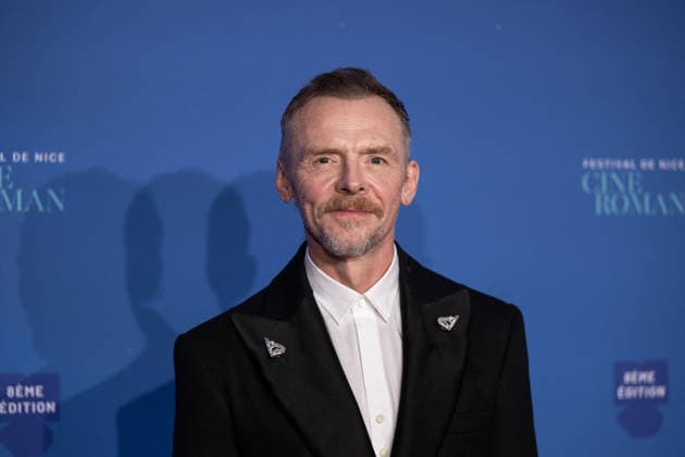 8th Cineroman Festival - Only What We Carry Red Carpet - Nice Simon Pegg attends the red carpet for Jamie Adams s film Only what we carry at the Cineroman festival, dedicated exclusively to films adapted from literary work, in Pathe Gare du Sud in Nice, France, on September 30, 2026. Photo by Laurent Coust ABACAPRESS.COM Nice France Copyright: xCoustxLaurent ABACAx