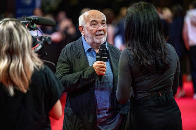 8th Cineroman Festival - Day 3 - Nice Gerard Jugnot attends the red carpet at the Cineroman festival, dedicated exclusively to films adapted from literary work, in Pathe Gare du Sud in Nice, France, on September 30, 2026. Photo by Laurent Coust ABACAPRESS.COM Nice France  Copyright: xCoustxLaurent ABACAx
