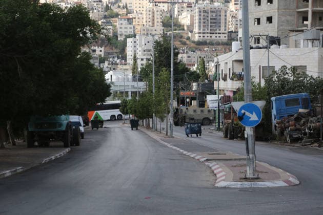 Israeli Security Forces Deploy in Nablus During Jewish Visit Israeli security forces deploy in the streets of the West Bank city of Nablus in the early hours of October 1, 2026, to provide protection for Jewish visitors entering Joseph’s Tomb to pray. Photo by Mohammed Nasser apaimages Nablus West Bank Palestinian Territory 011026_Nablus_MN_00(2) Copyright: xapaimagesxMohammedxNasserx xapaimagesx