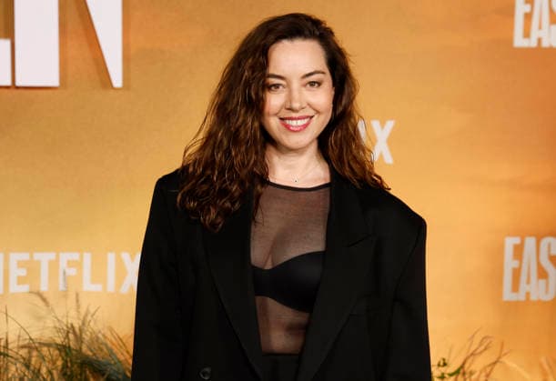 Aubrey Plaza arrives on the red carpet at the Netflix East Of Eden New York premiere at The Plaza Hotel on Wednesday, September 30, 2026 in New York City.  NYP20260930423 JOHNxANGELILLO