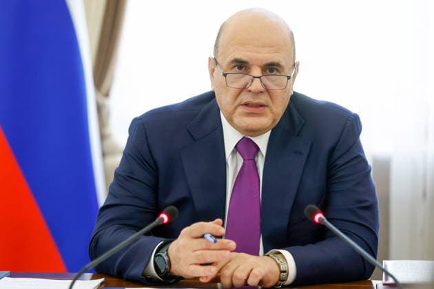 BELARUS, MINSK - OCTOBER 1, 2026: Russia s Prime Minister Mikhail Mishustin attends a meeting of the Council of Ministers of the Union State of Russia and Belarus at the House of the Belarusian Government Minsk Belarus - ZUMAt113 20261001_zaa_t113_154 Copyright: xAlexanderxRyuminx